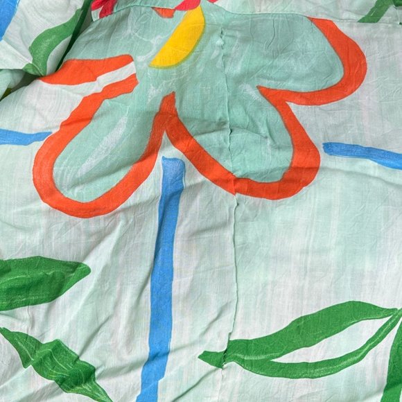 Jams World Vintage Midi Dress Floral Shift Relaxed Fit Boho Casual Novelty Print - Picture 6 of 7